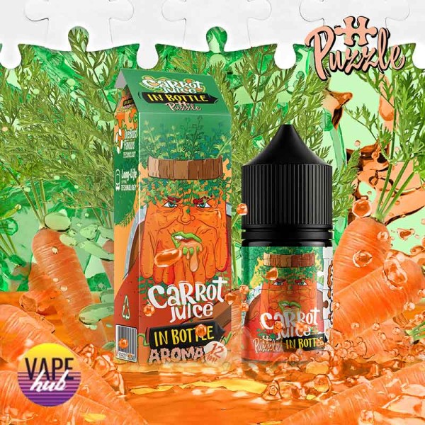 Набір In Bottle Salt Puzzle 30 мл 30 мг - Carrot Juice купити за
